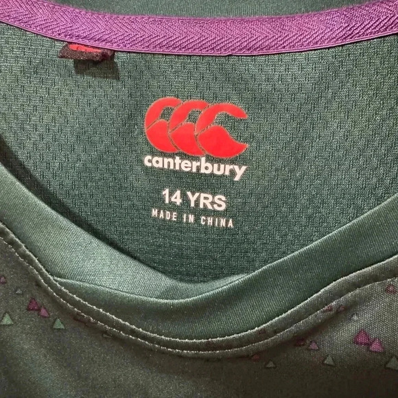 Canterbury Ireland Rugby Kids Training Shirt - Picture 7 of 9